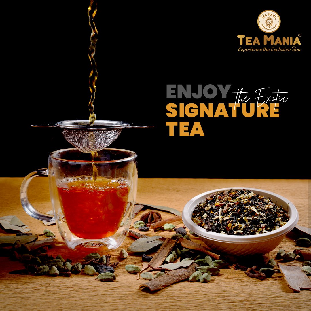 Tea Mania - Lounge by Umiya Tea - Enjoy The Exotic Signature Tea 😍 For