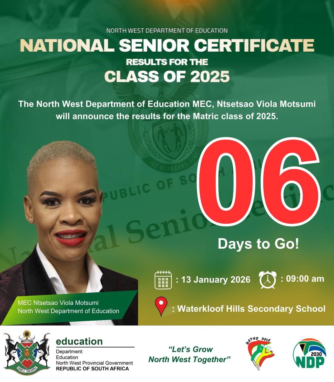 The North West... - North West Department of Education | Facebook