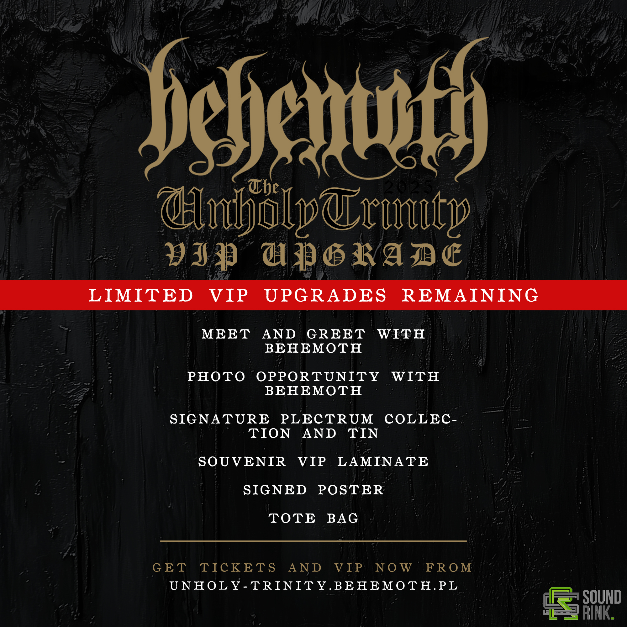 BEHEMOTH! - Legions! 'The Unholy Trinity' VIP upgrades are... | Facebook