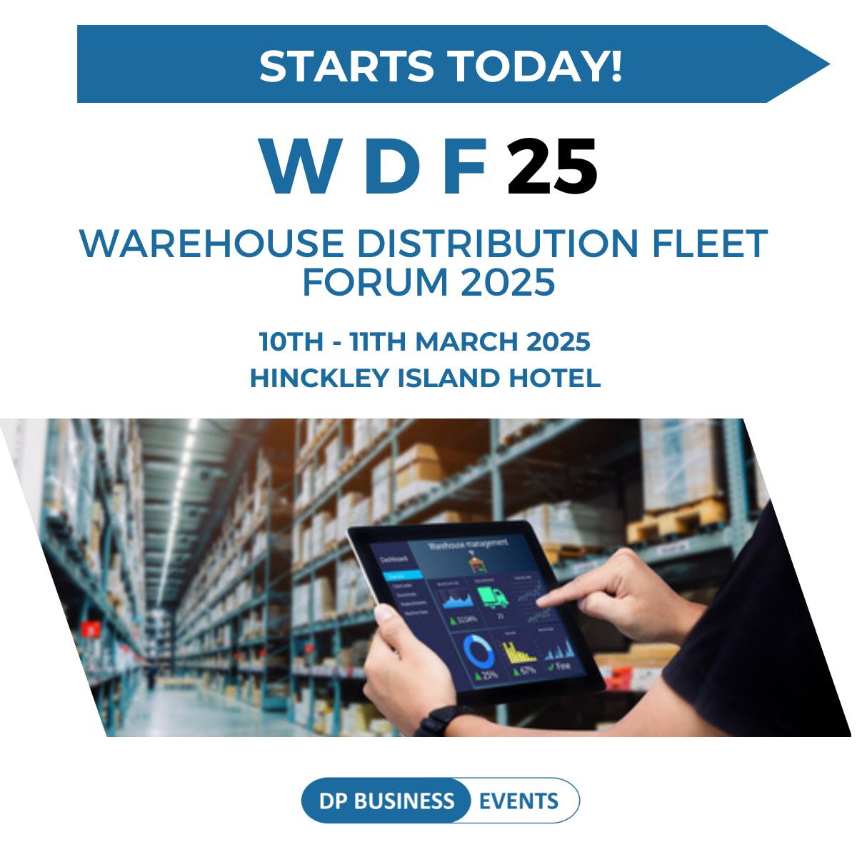 DP - The Warehouse Distribution Fleet forum starts today! We look ...