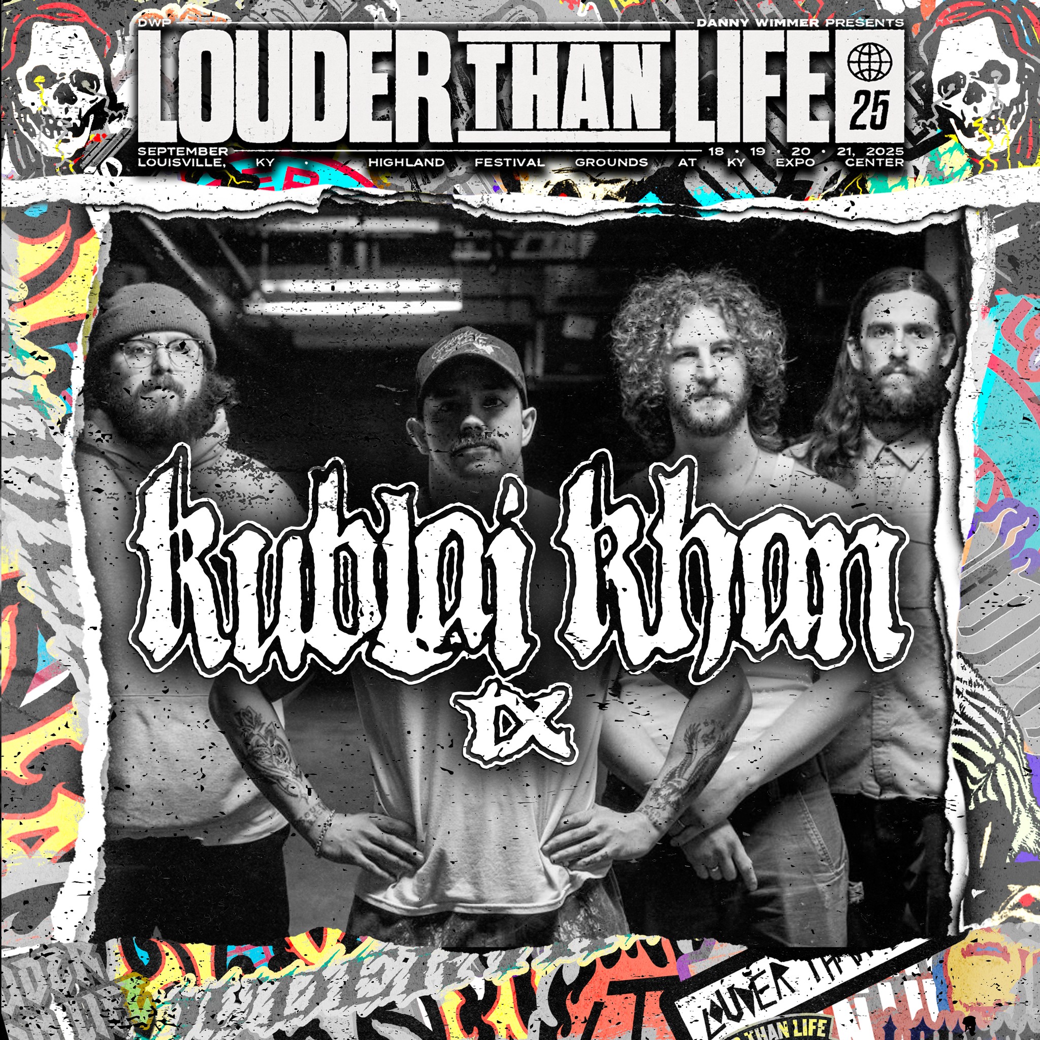ARTIST ANNOUNCEMENT #28: Kublai Khan TX... - Louder Than Life