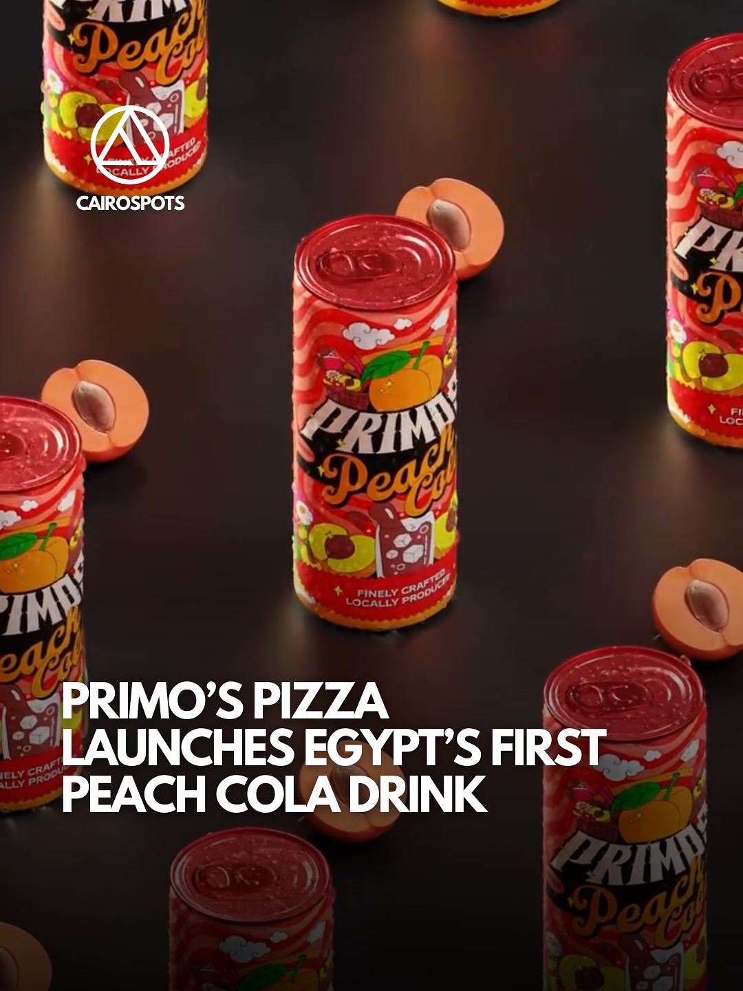 Cairo Spots - Primos has officially introduced Peach Cola,... | Facebook
