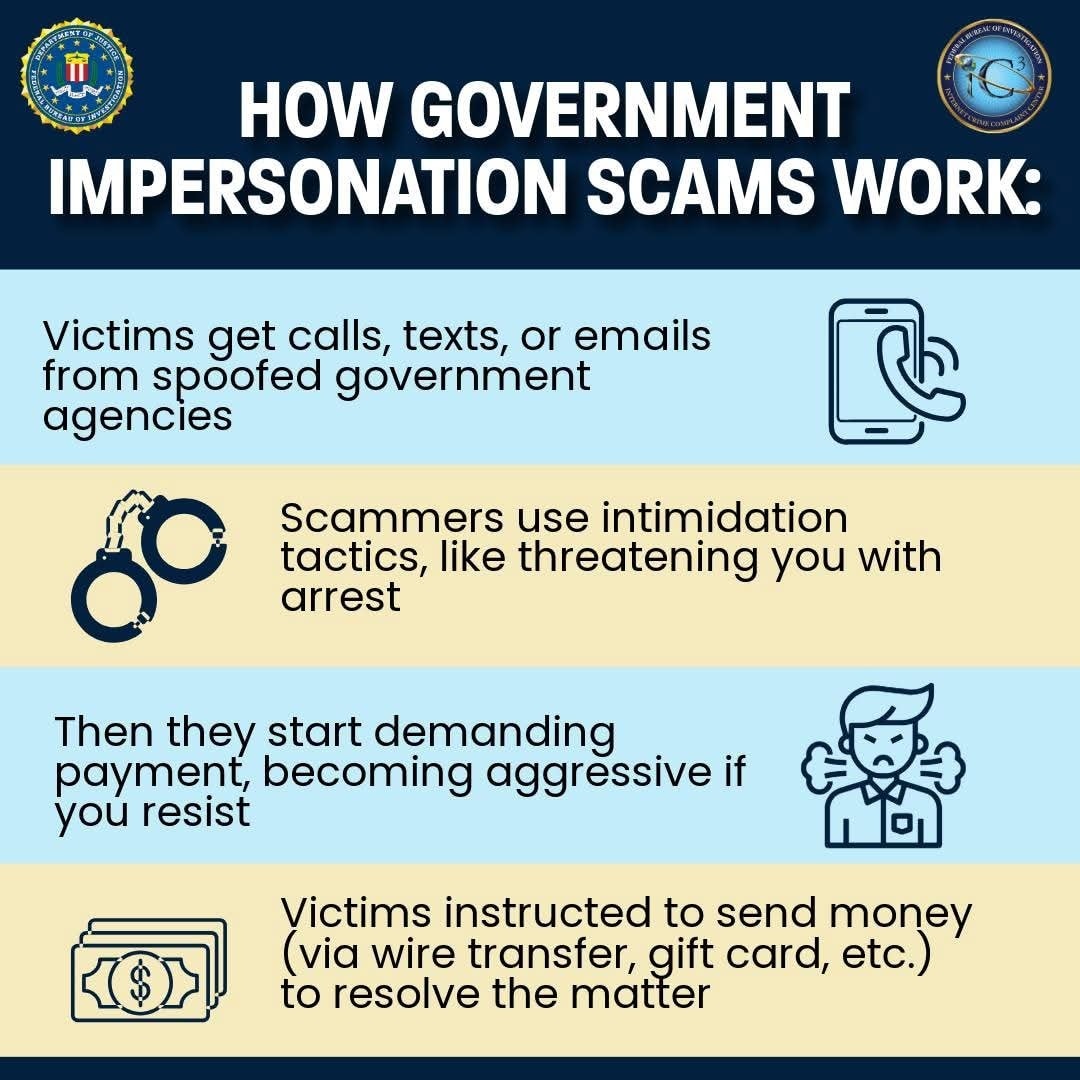 Cumberland - FBI - Boston has issued a warning about telephone scammers ...
