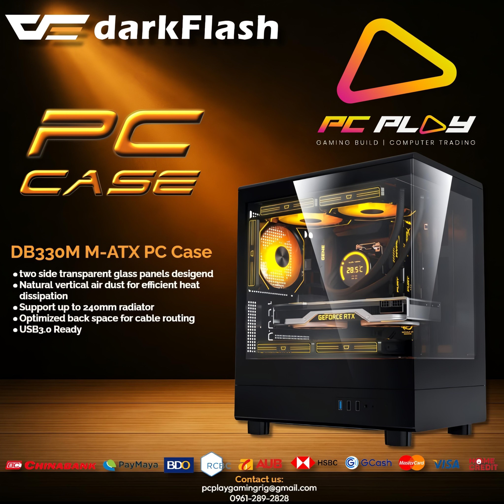 PC PLAY - 🖤 SLEEK. POWERFUL. DARKFLASH. 🖤 Upgrade your... | Facebook