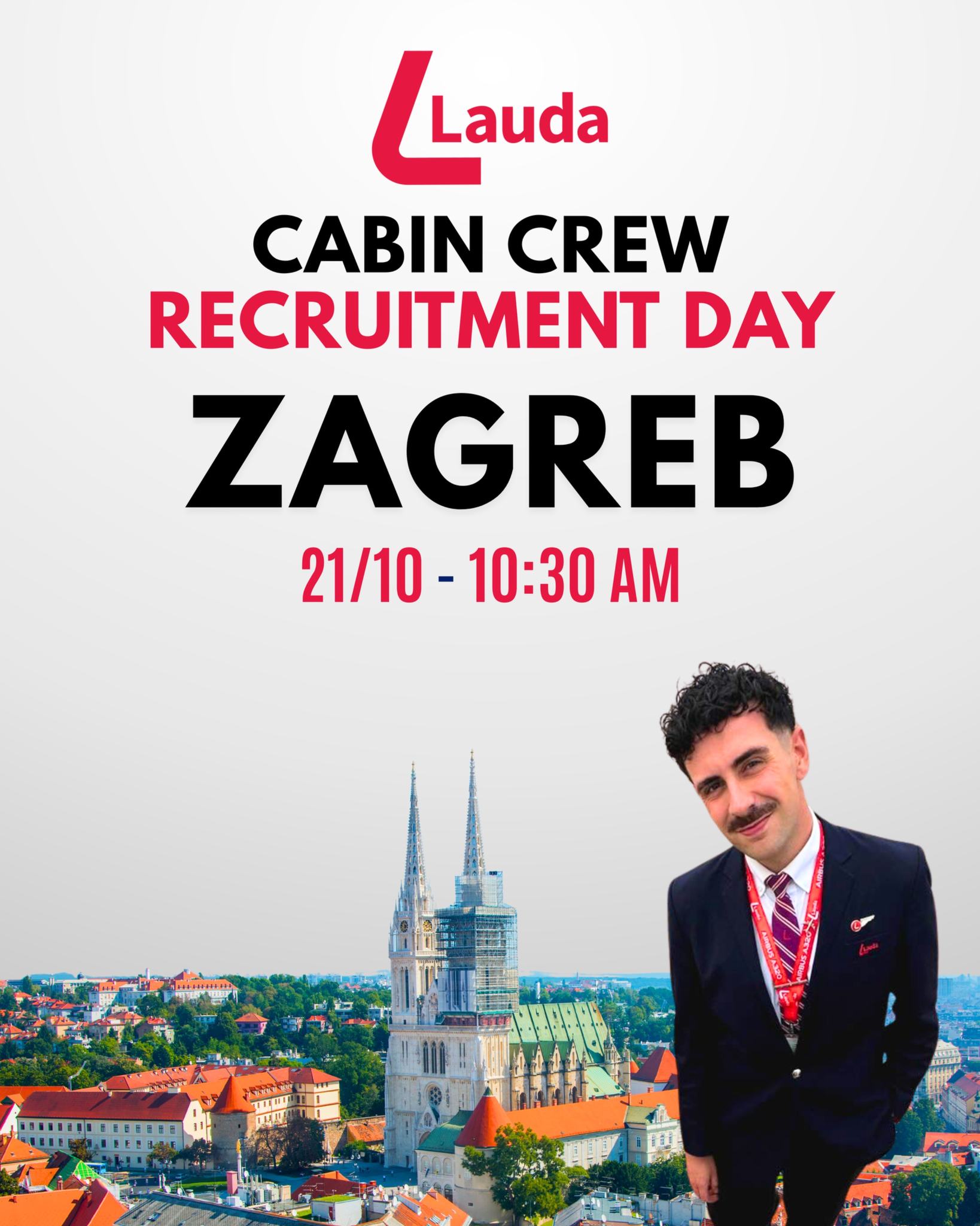 Crewlink - ️ Lauda is coming to Zagreb! Join our Cabin... | Facebook