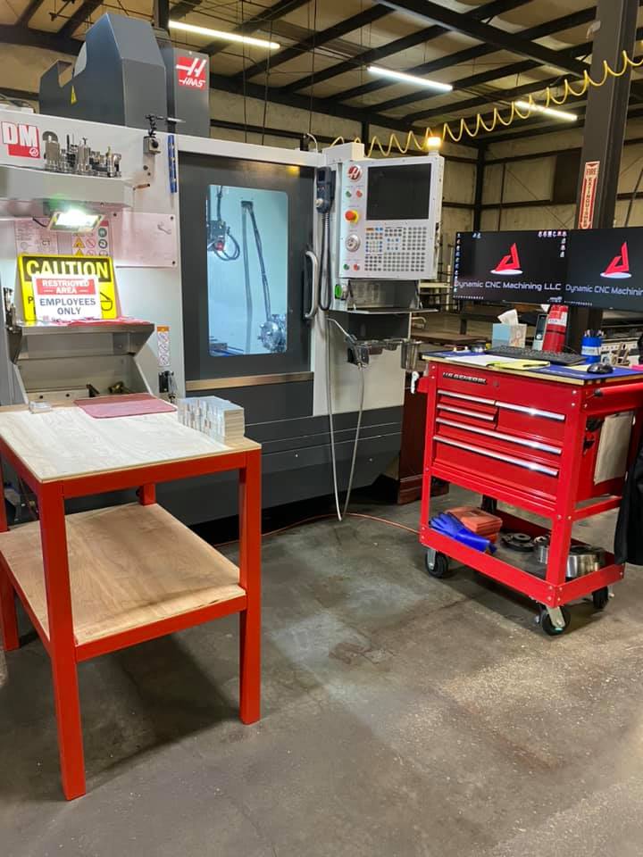 The custom tables that our... - Dynamic CNC Machining LLC