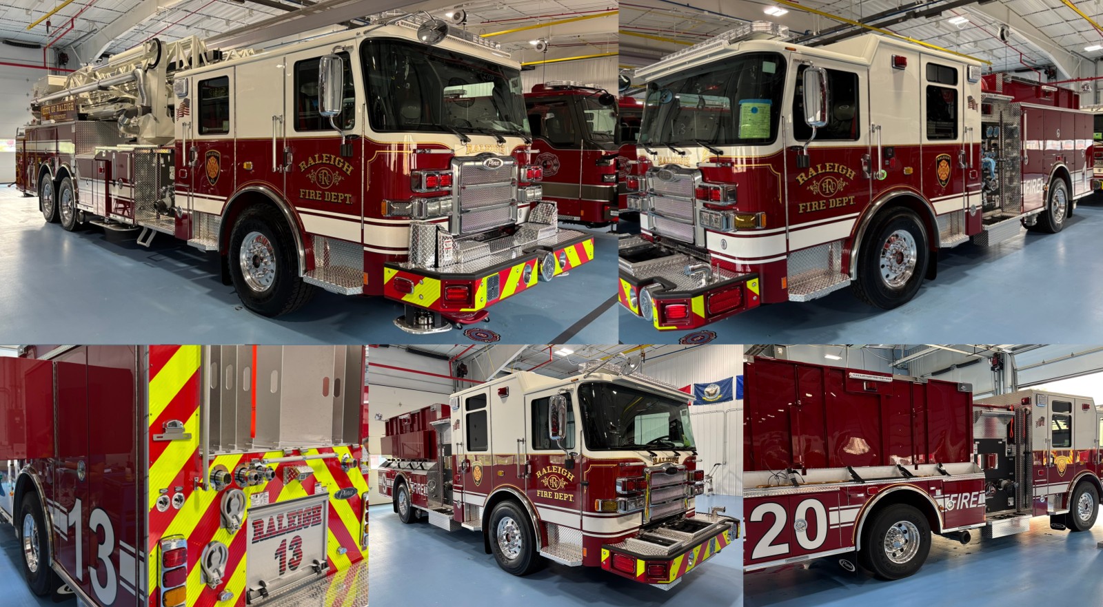 FIVE NEW RALEIGH RIGS are undergoing... - Legeros Fire Line | Facebook