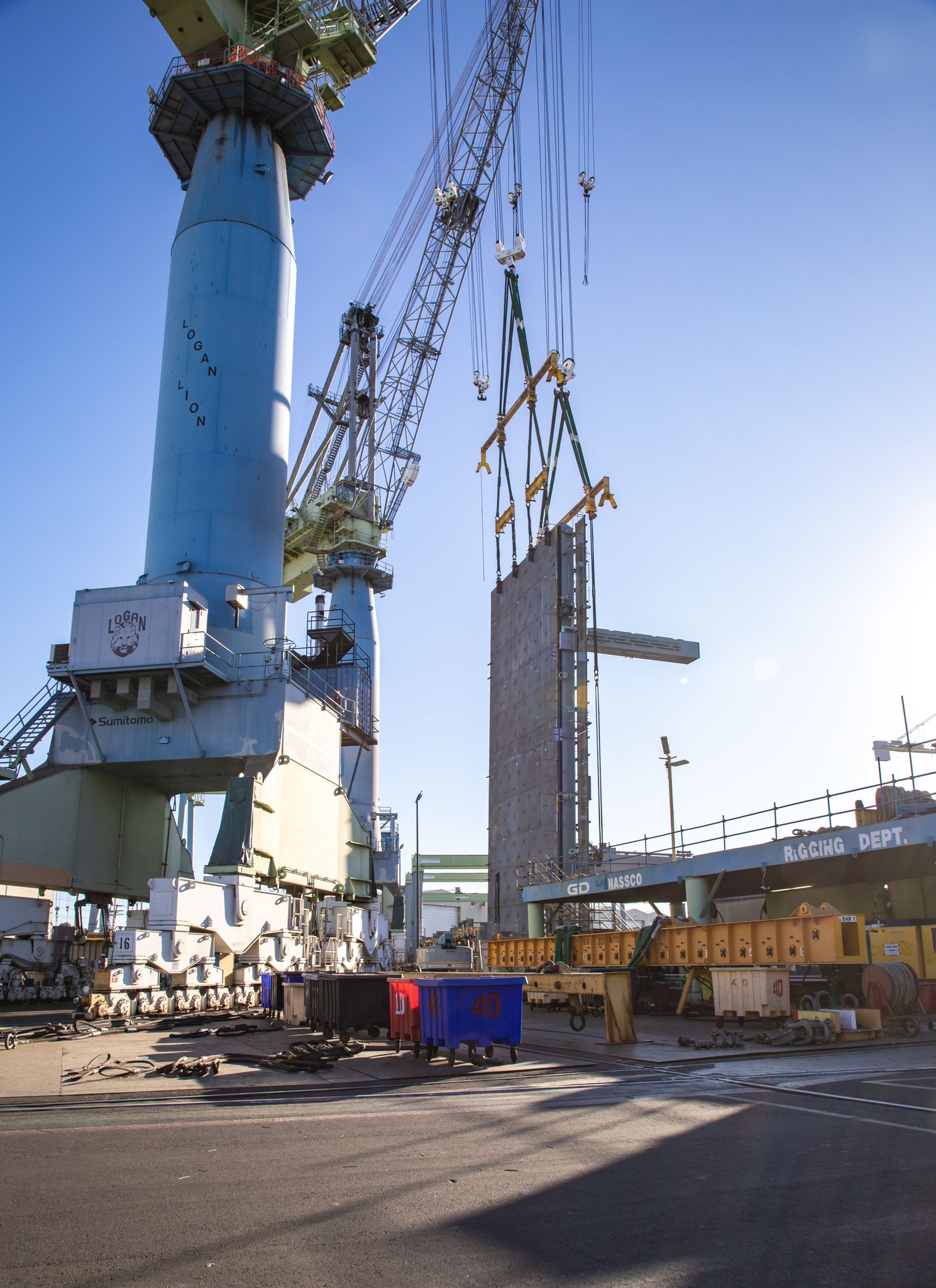 NASSCO - The first grand block of the year has been placed... | Facebook