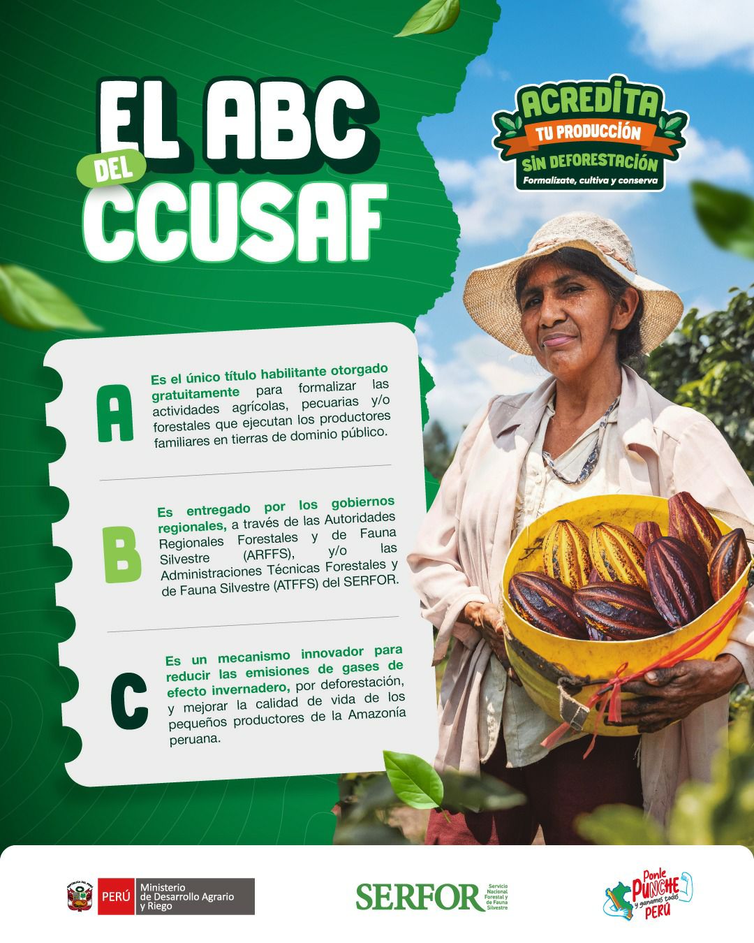 Serfor Perú - 🙌Este jueves, el SERFOR y DAR Perú presentarán la ...