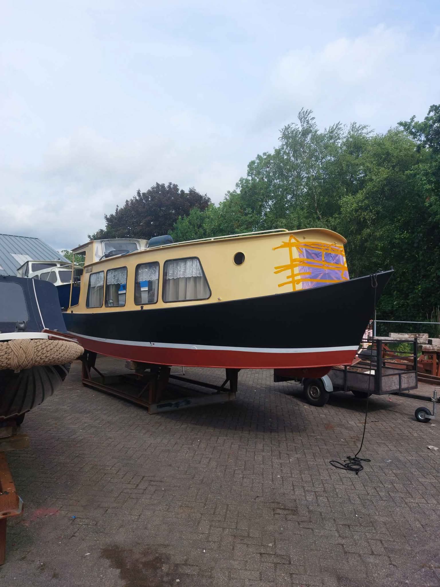Platbodum kruiser motorboot opknapper