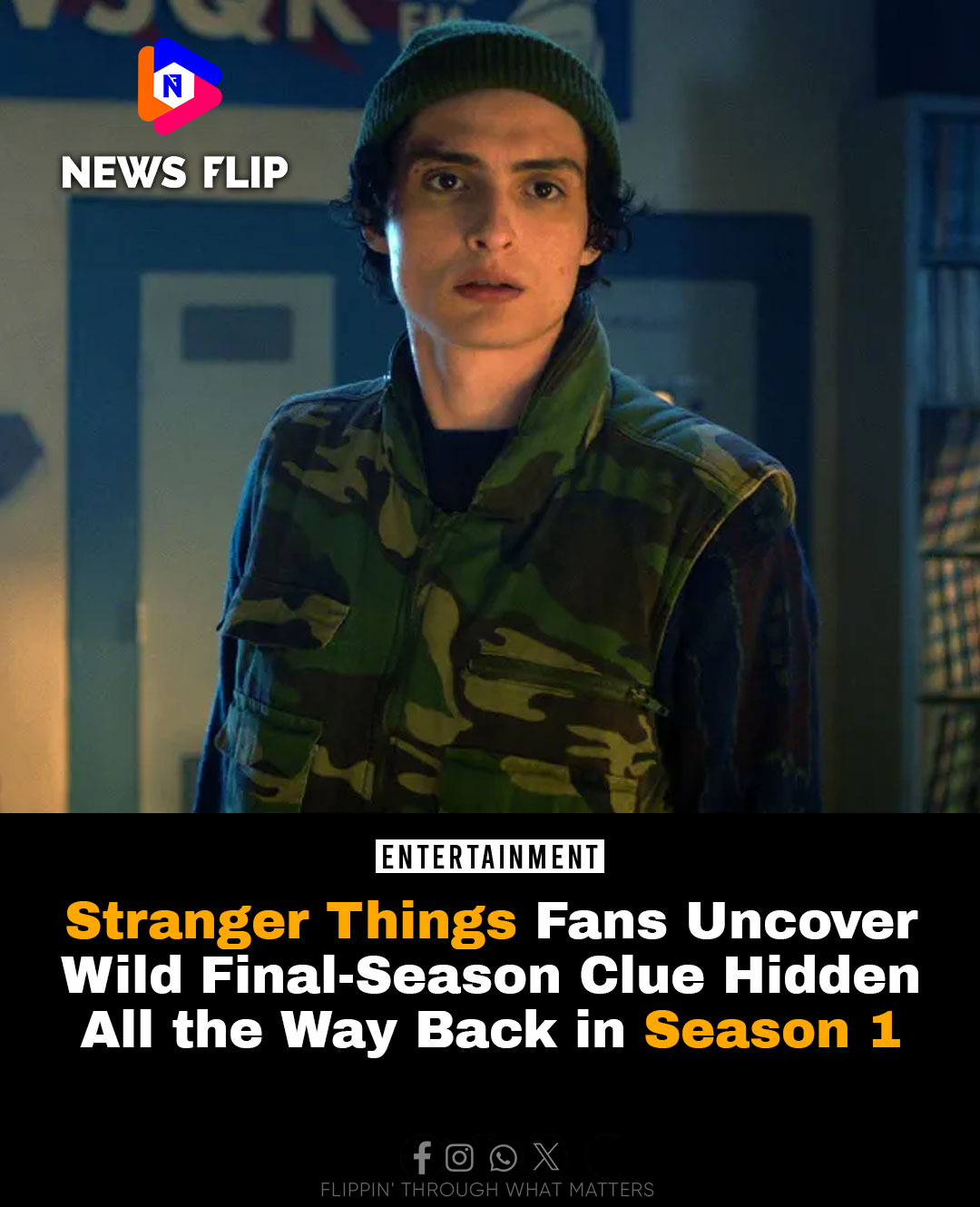 NewsFlip - Eagle-eyed Stranger Things fans have uncovered... | Facebook