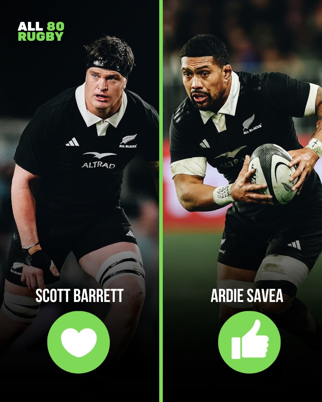 All80 - Is it time for a change of captain in the All Blacks? 👀🇳🇿 Who’s ...