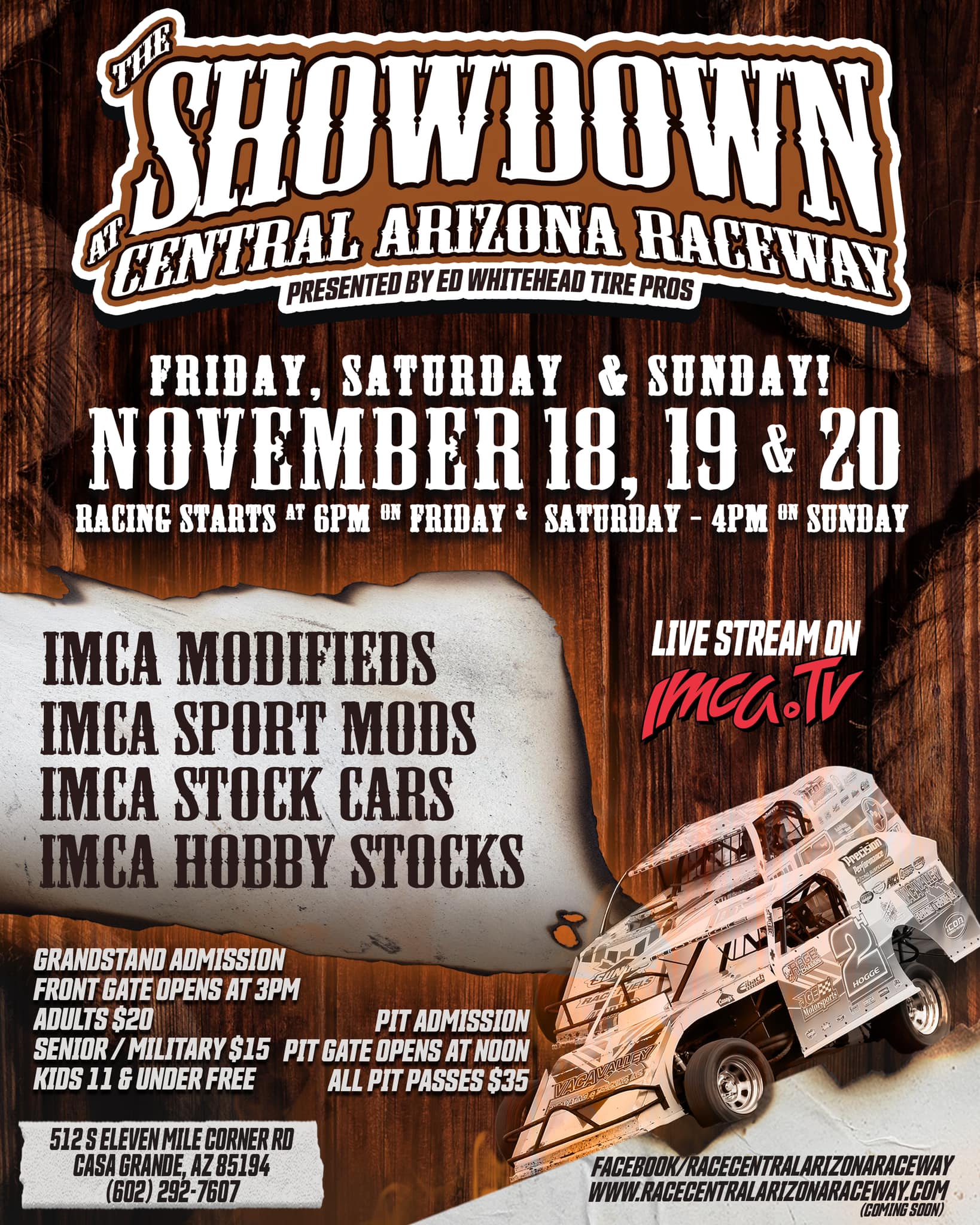 Central - The Showdown at Central Arizona Raceway presented by Ed ...
