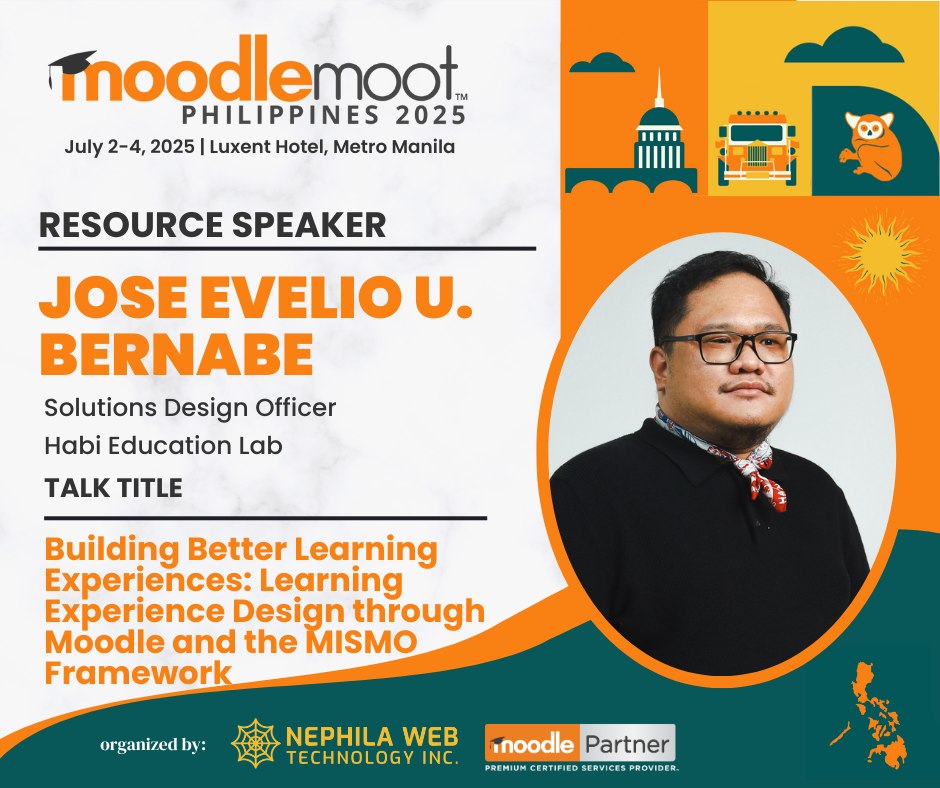 Moodlemoot - 🌟 #mootph2025 Speaker Spotlight Say Hi to Jovi Bernabe ...