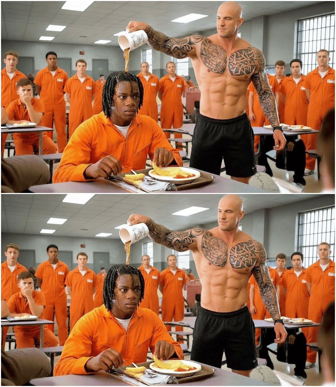 Recipes - Prison Bully Pours Coffee Over the New Black Inmate – Unaware ...