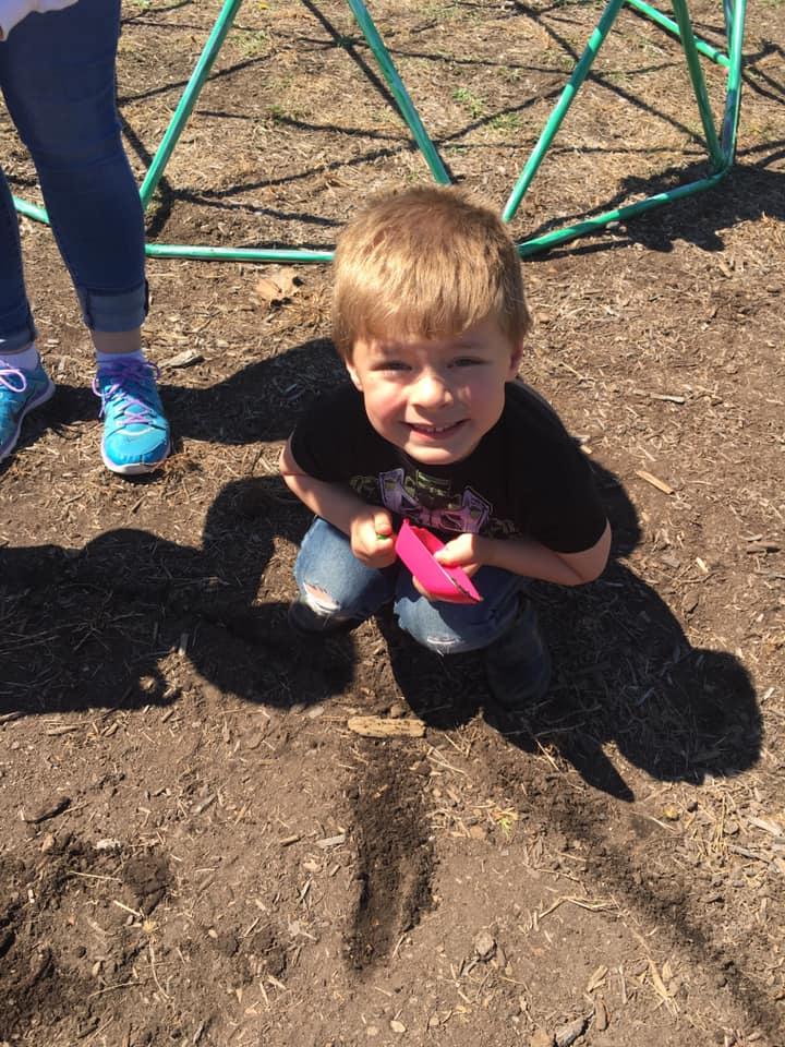 Today we buried jelly beans to see... SSPP Preschool Class