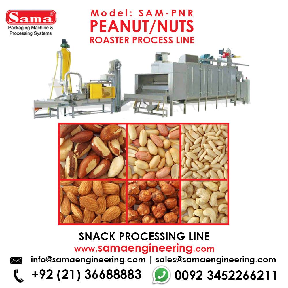 SAMA - #Sama Engineering's Peanut/Nuts Roaster Process Line (SAM - PNR ...