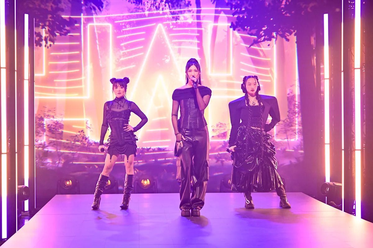 The singing voices behind Huntr/x, the fictional K-pop girl group