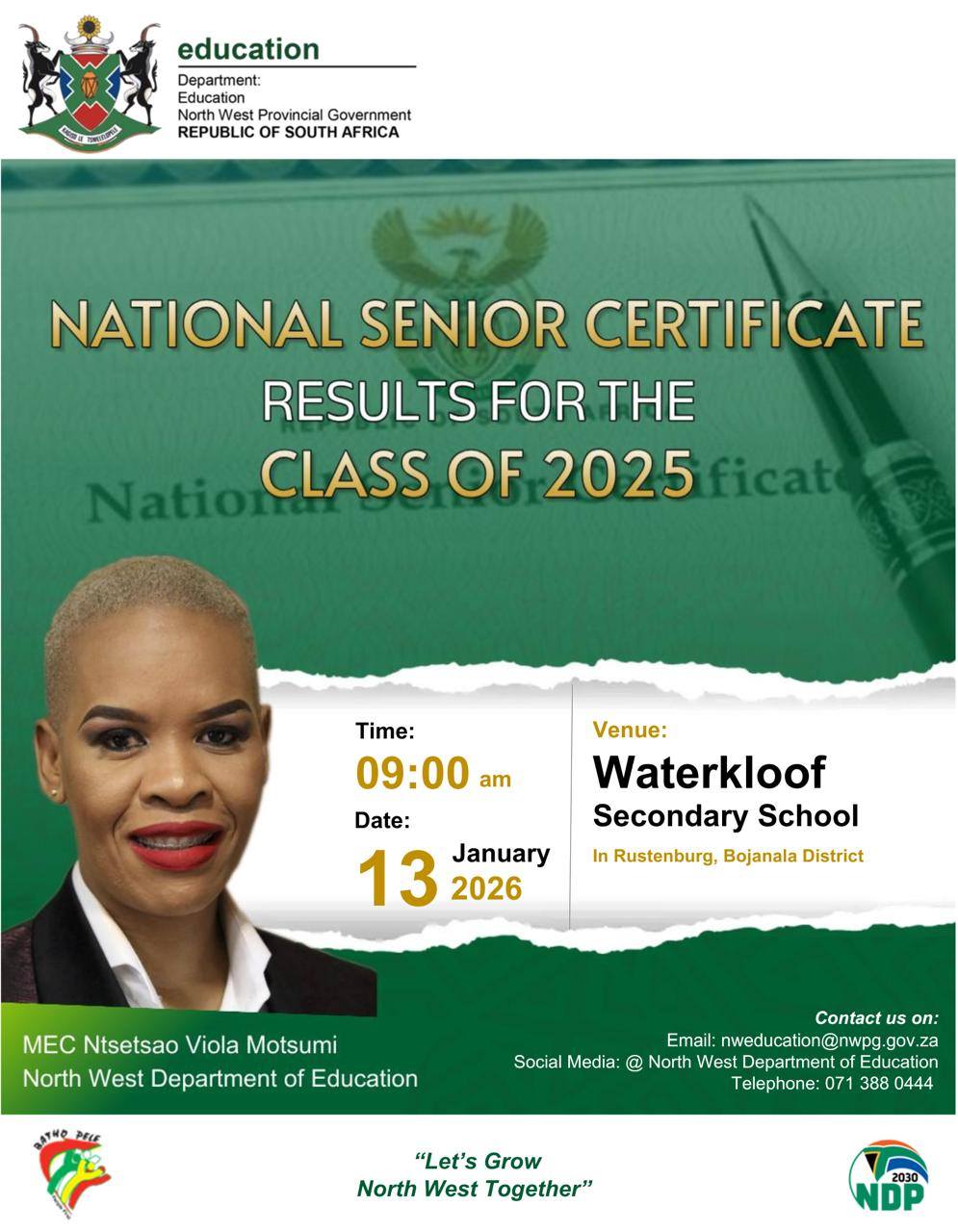 NW BEEI-V Kwantu... - North West Department of Education | Facebook