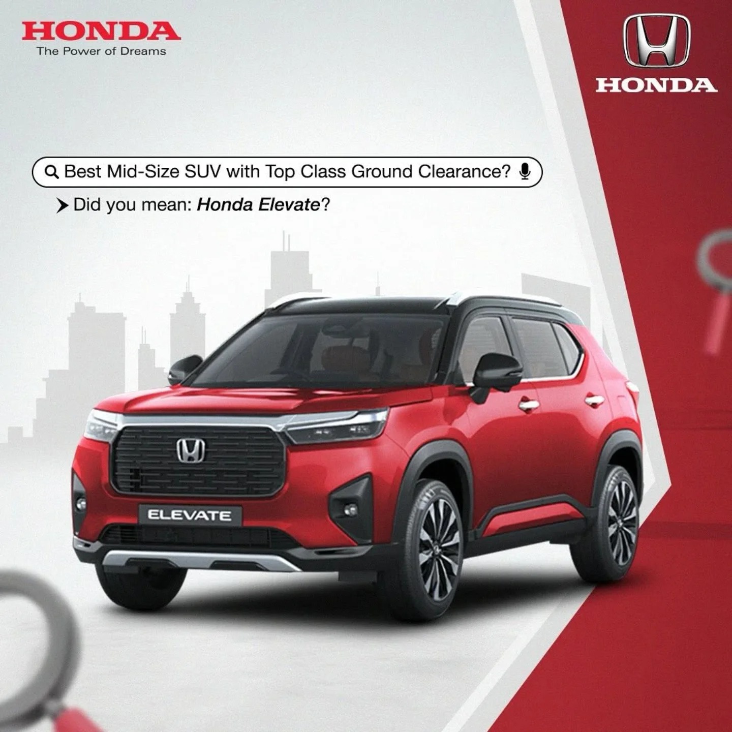 The Honda Elevate brings the perfect balance of style, comfort