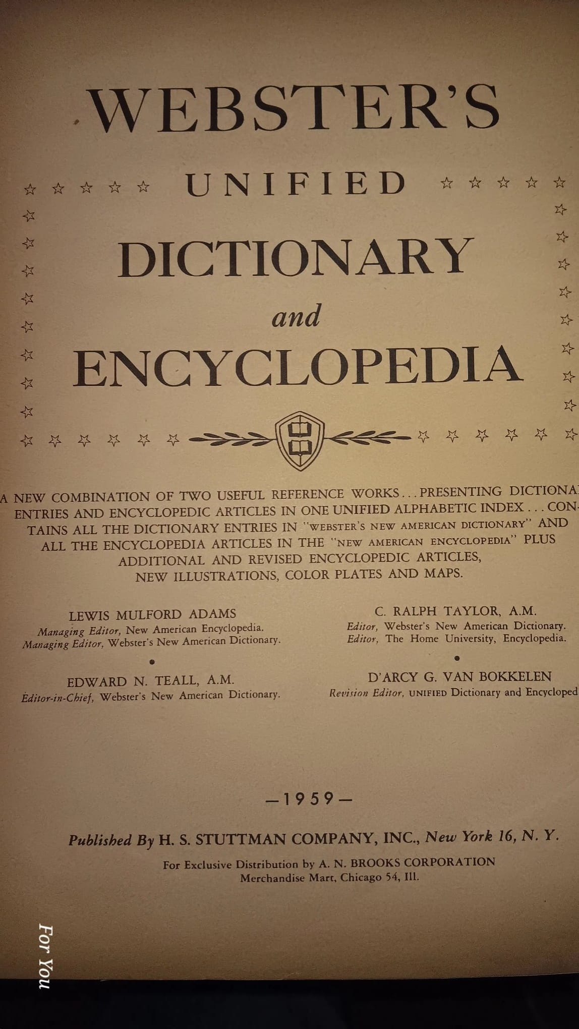 【侍ジャパン勝値下1959年激レア書籍】WEBSTER'S DICTIONARY 1959年 激レア書籍】WEBSTER'S DICTIONARY 侍ジャパン勝値下1959年激レア