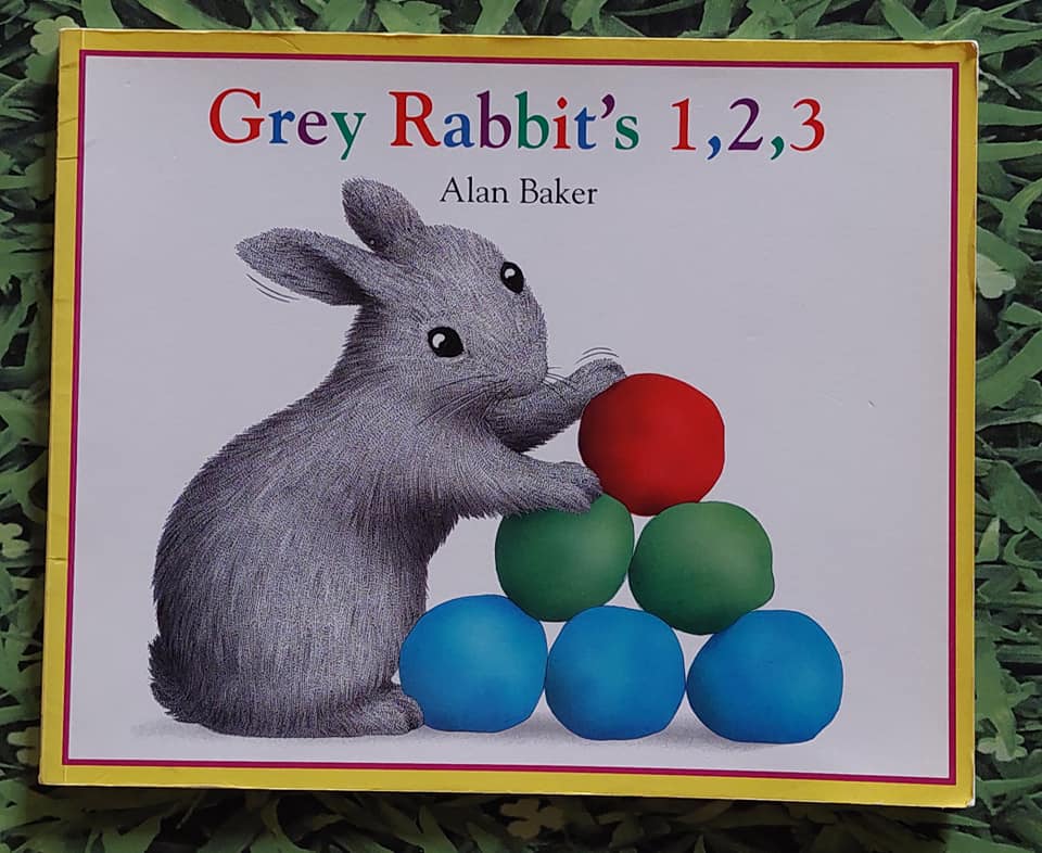 📚Title: Grey Rabbit 1,2,3 📙หนังสือปกอ่อนเล่มกลาง 24×20ซม. 📖 พิมพ์สี ...