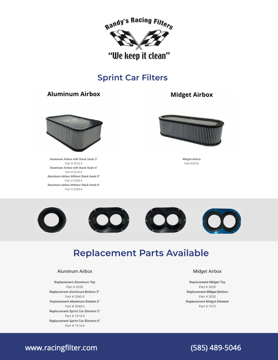 Randy's Racing Filters | Honeoye Falls NY