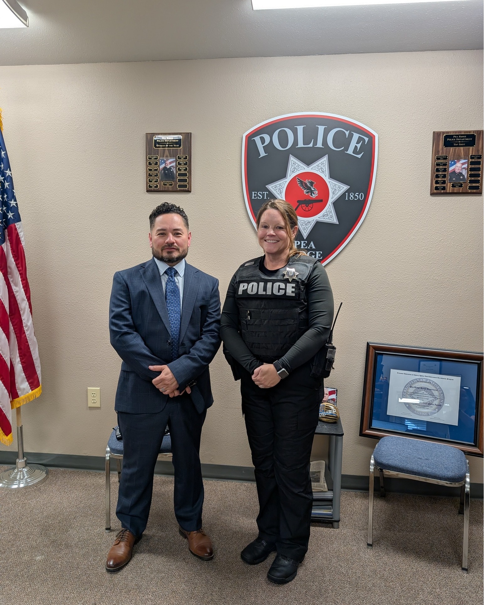 👮‍♀️📚 Welcome, Officer... - Pea Ridge Police Department | Facebook