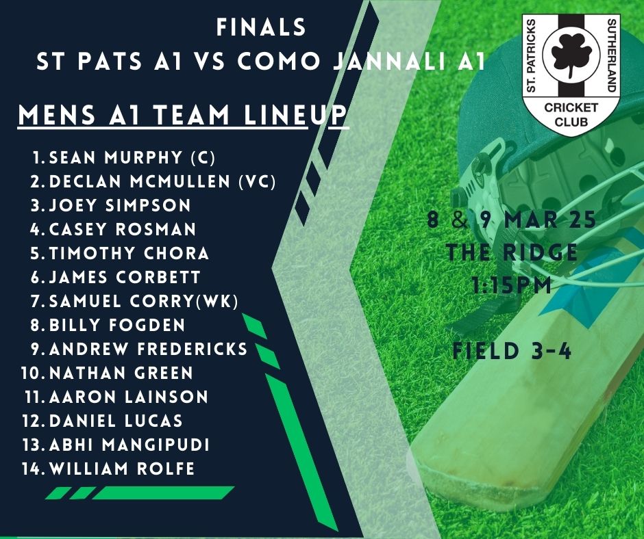 St Patrick's Cricket Club Sutherland | Sydney NSW