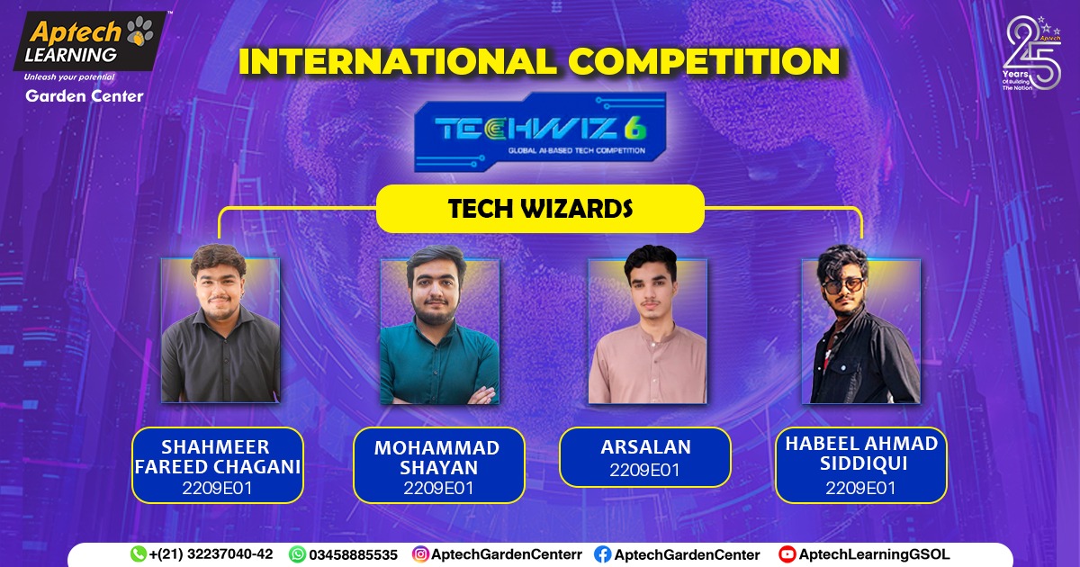 Aptech - Meet the Tech Wizards – IoT Team! Bringing innovation ...