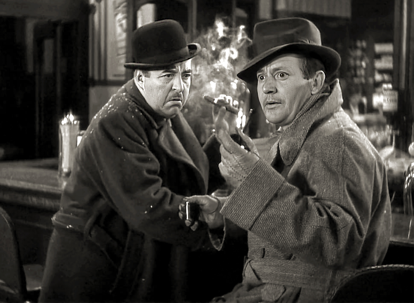 Forbidden - Happy birthday to Roscoe Karns, at right, with Walter ...
