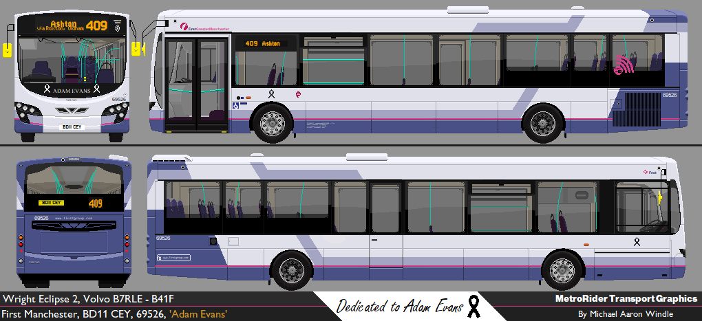 MetroRider Transport Graphics