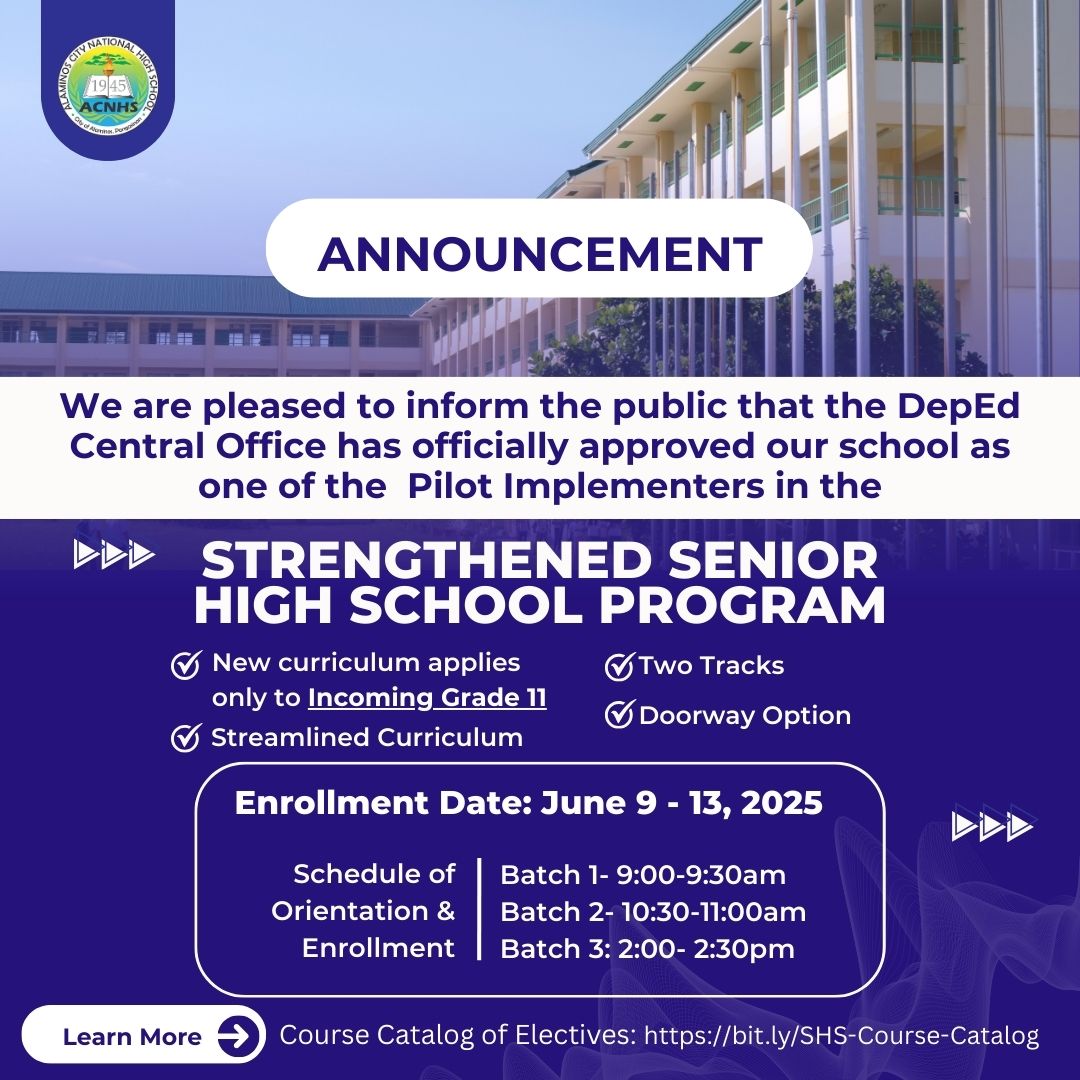 Alaminos - Announcement! We are pleased to inform the public that the ...