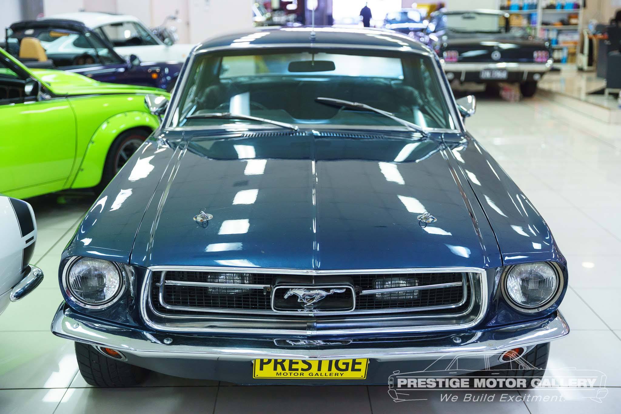 1967 Ford Mustang Fastback 289 4spd Nightmist Blue Classic