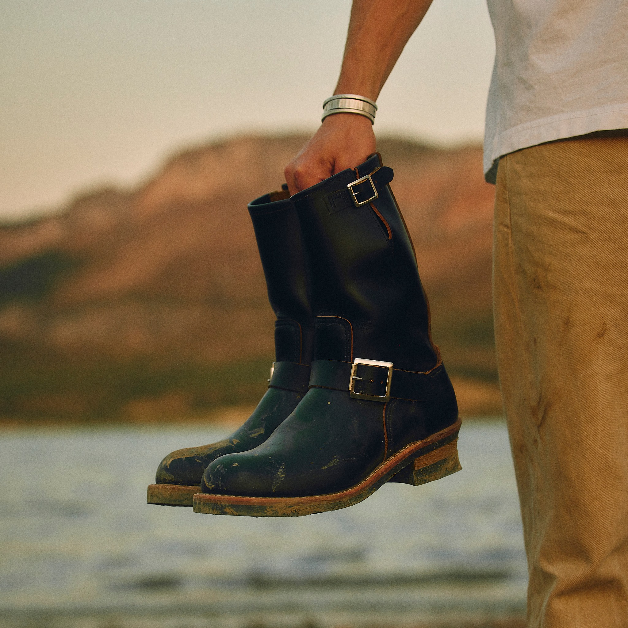 The 2966 Engineer Boot in legendary Black Klondike leather. Coming