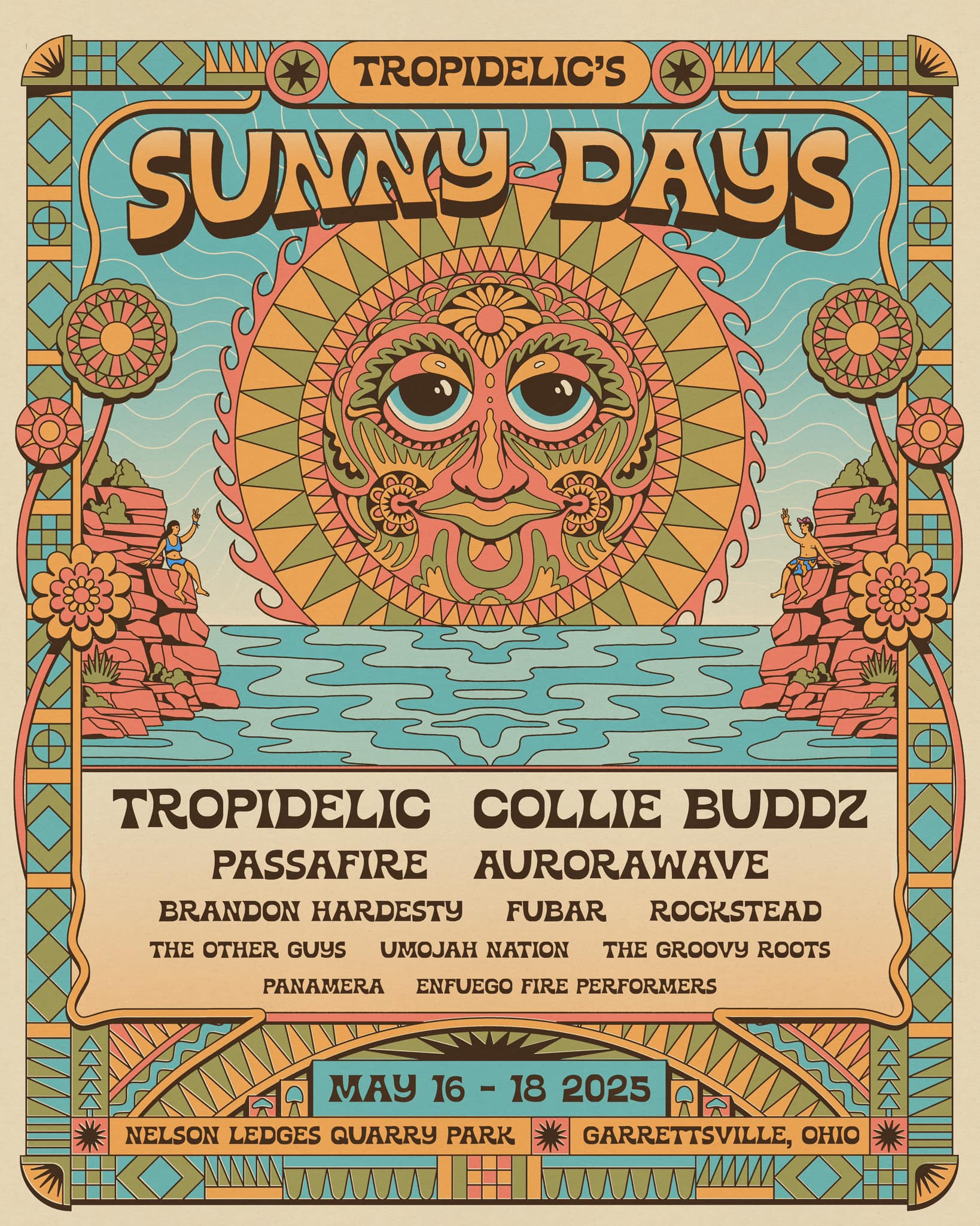 SUNNY DAYS 2025 Lineup Drop 🌞 tickets on sale now! See you in May