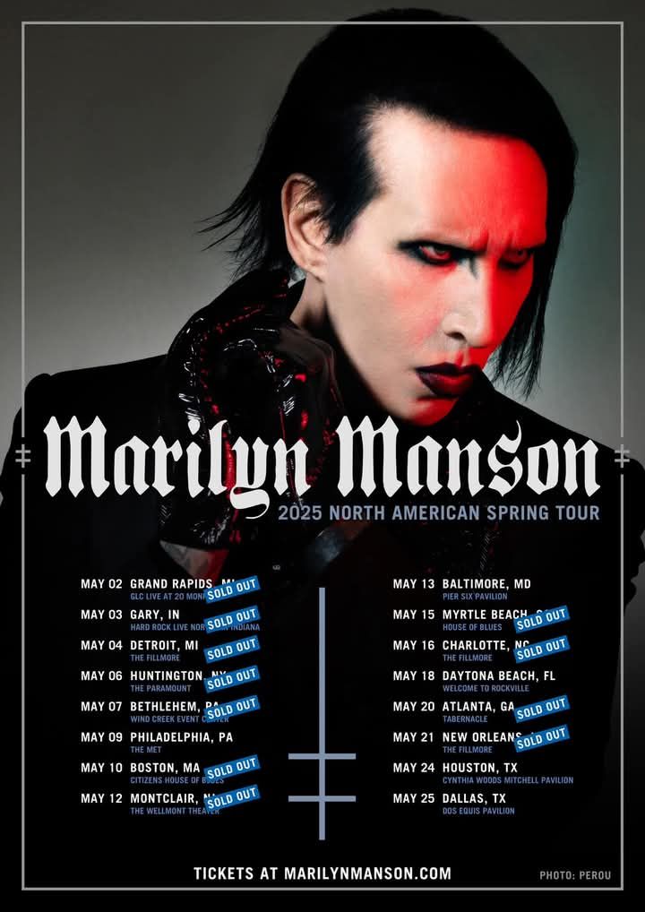 Marilyn Manson presale for chapter 2 is live now! Link in comments