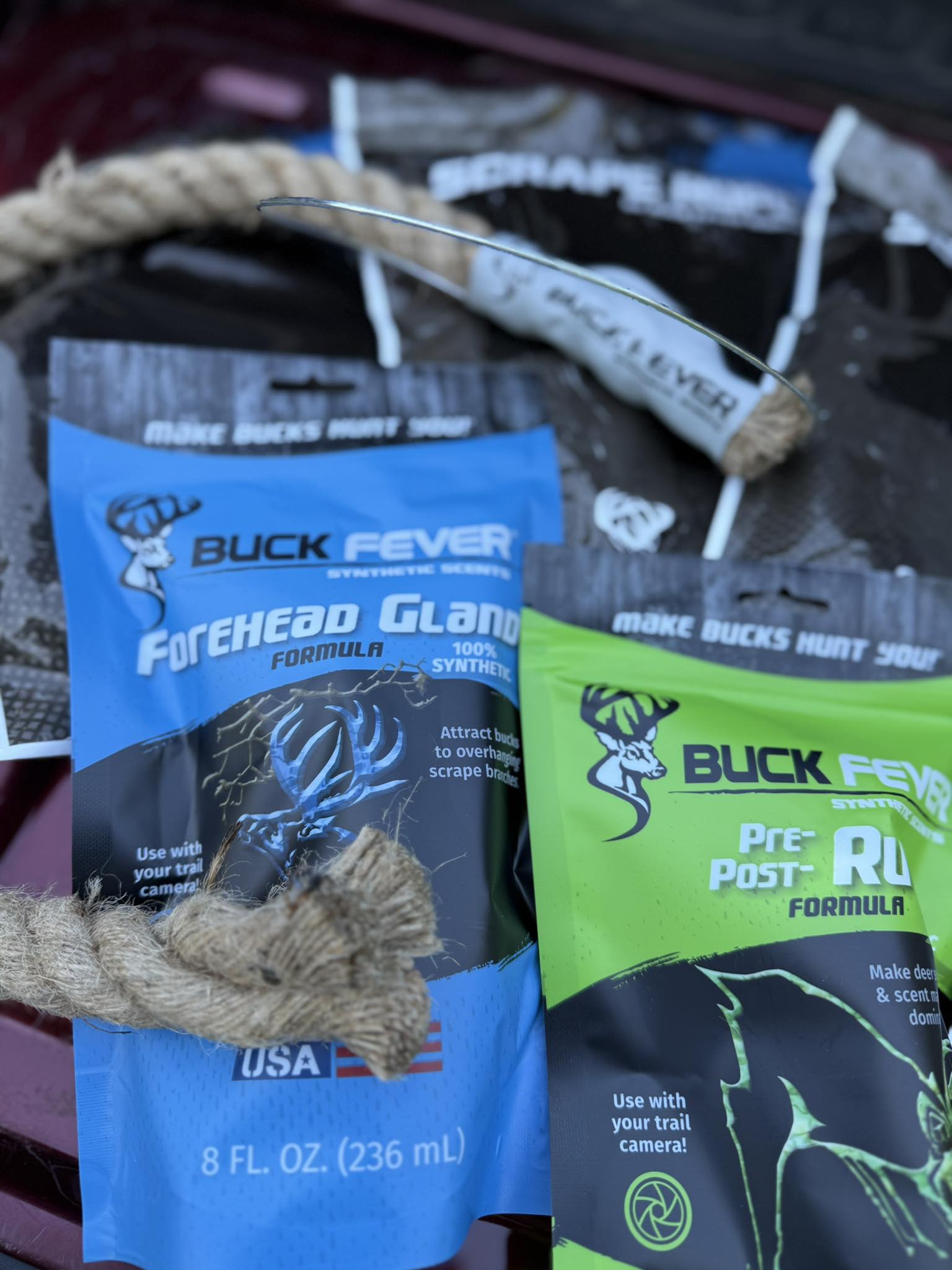 Buck - Time to Survey the Boys of Summer!! 🦌NEW SCRAPE ROPE HAS ARRIVED ...