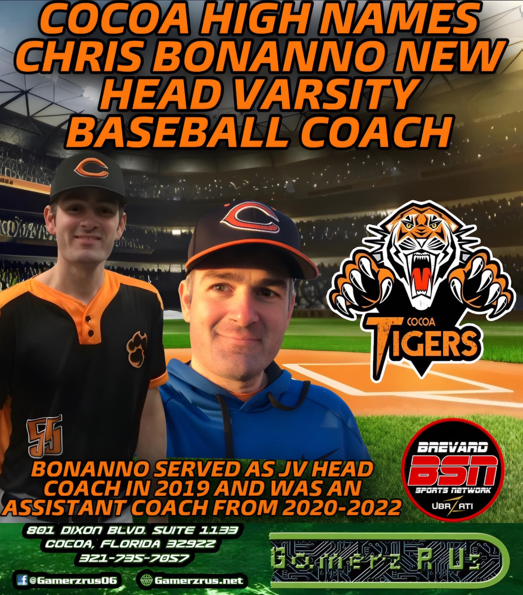 Brevard - BSN COACHING HIRE: COCOA HIGH NAMES CHRIS BONANNO NEW HEAD ...