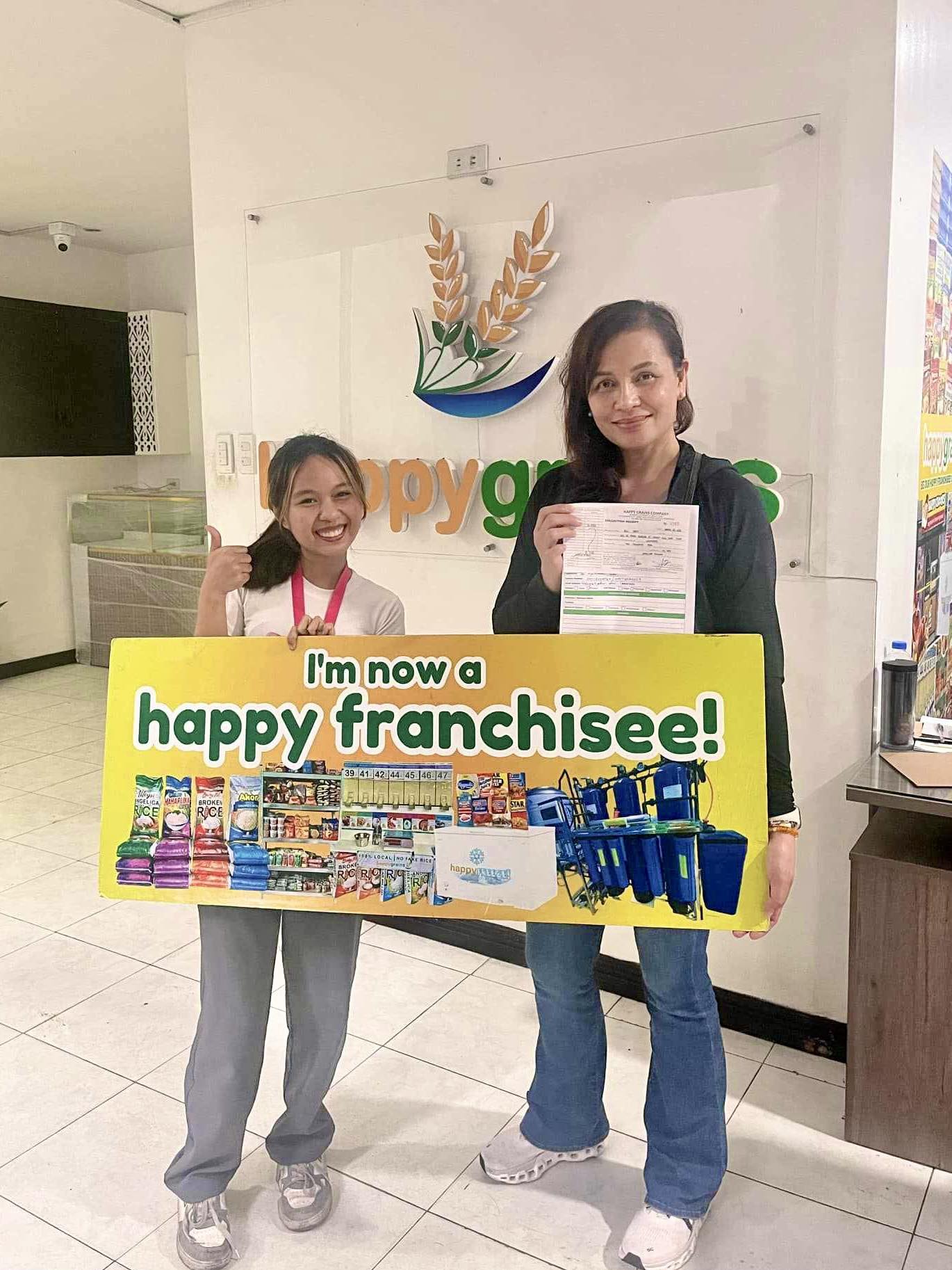 Happy - Congratulations to our new happy franchisee 💚 Thank you for ...
