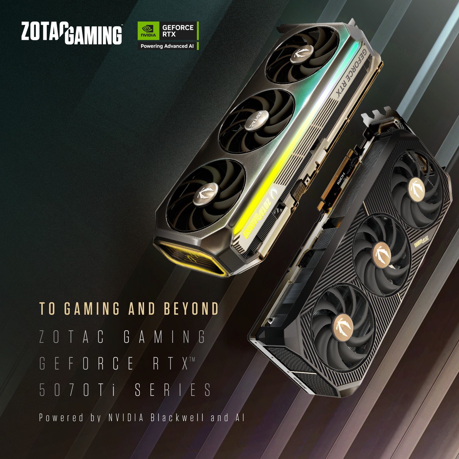 Get Amplified with the all-new ZOTAC GAMING GeForce RTX 3070 Ti 
