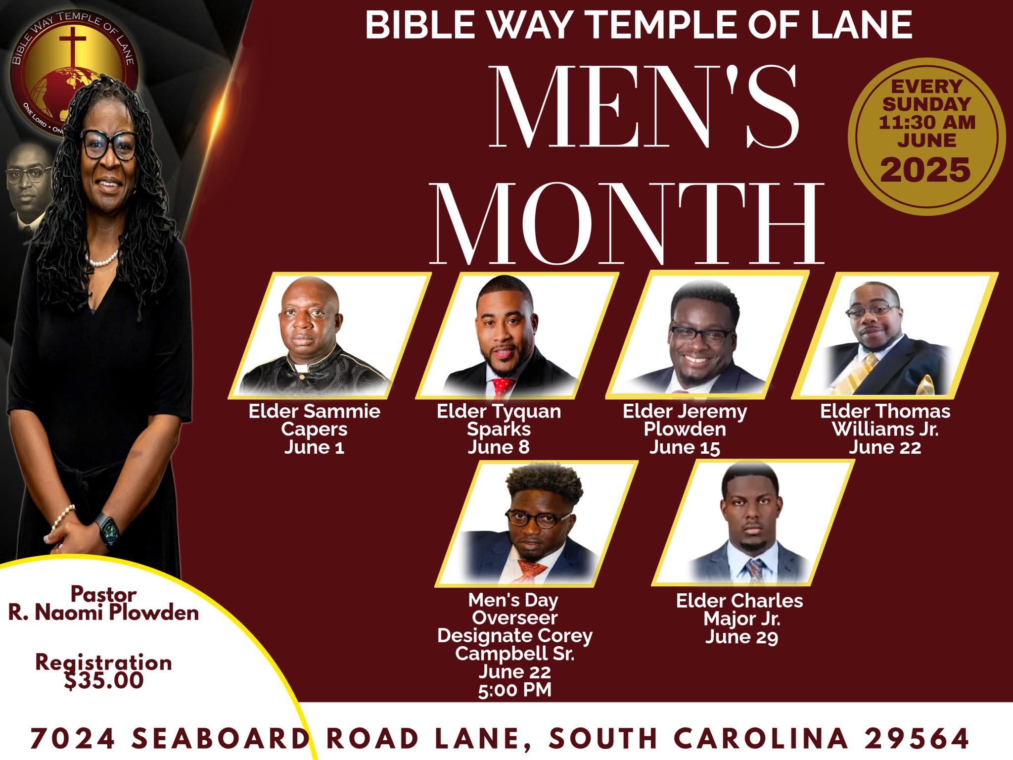 Bible Way Temple of Lane | Lane SC