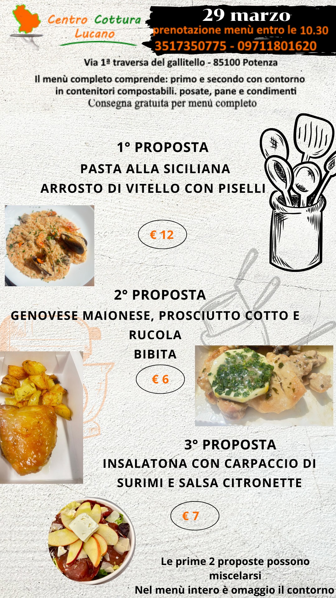 Centro - Menù fisso a € 12. Leggi il nostro menù qui: https://leggimenu ...