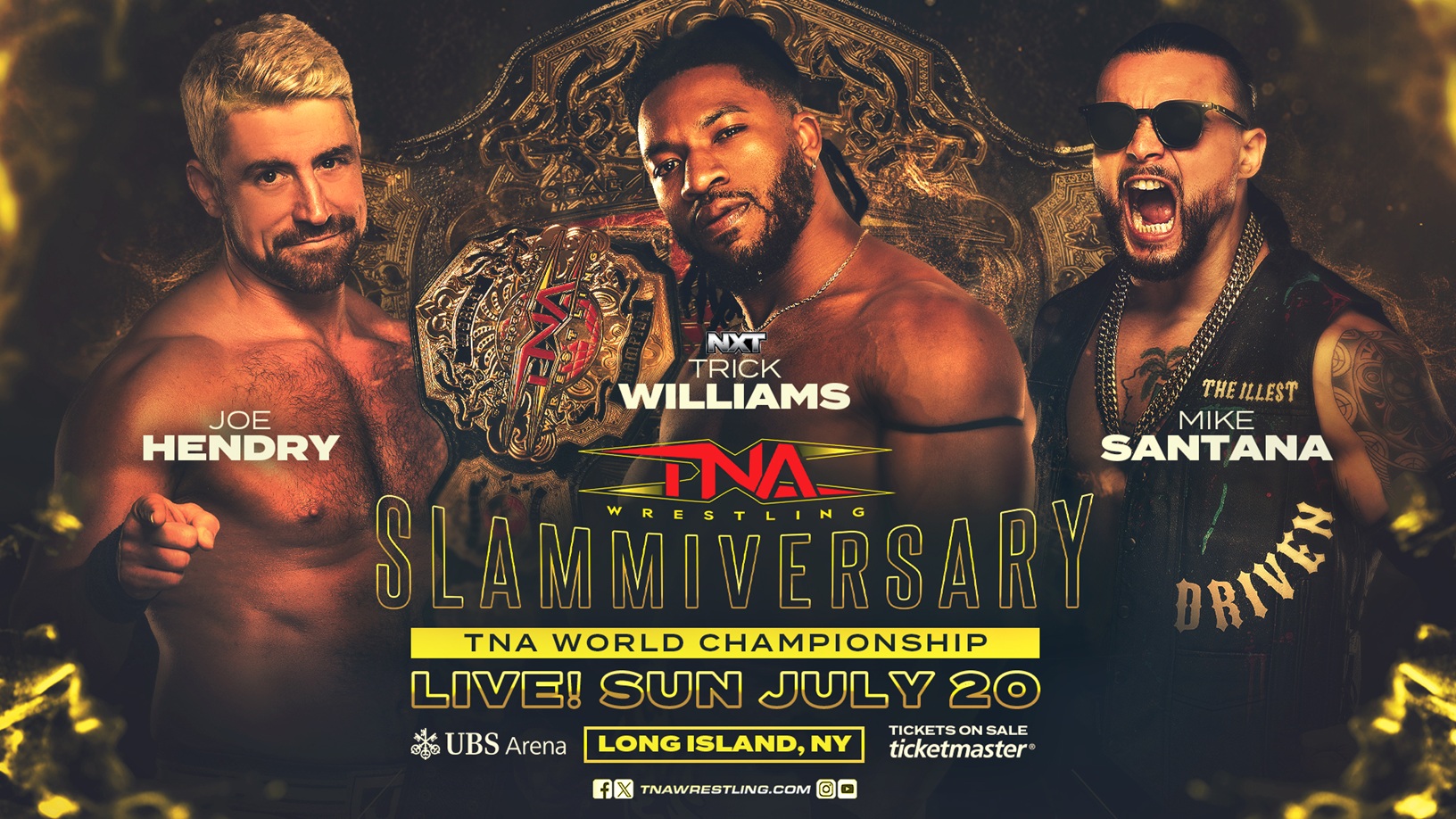 ICYMI: Trick Williams will defend the TNA World Title against Joe