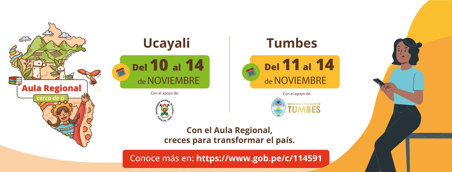 Escuela - 🎓 ¡Llega el #AulaRegional2025 a Ucayali y Tumbes! 🌎 Fortalece ...