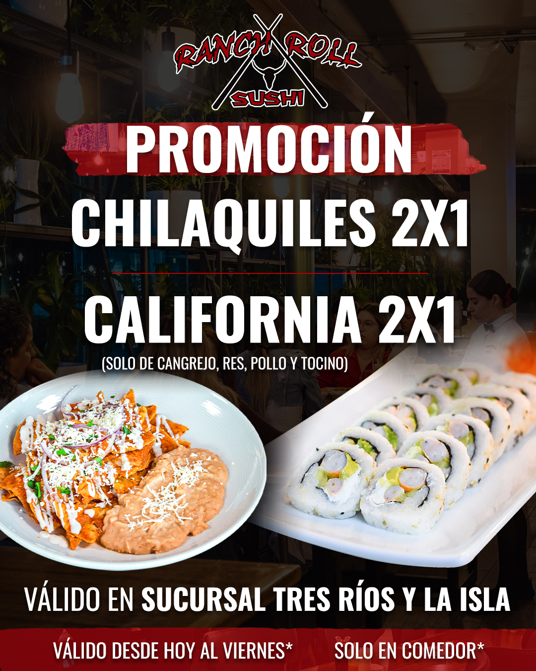 Ranch Roll Sushi | Culiacán