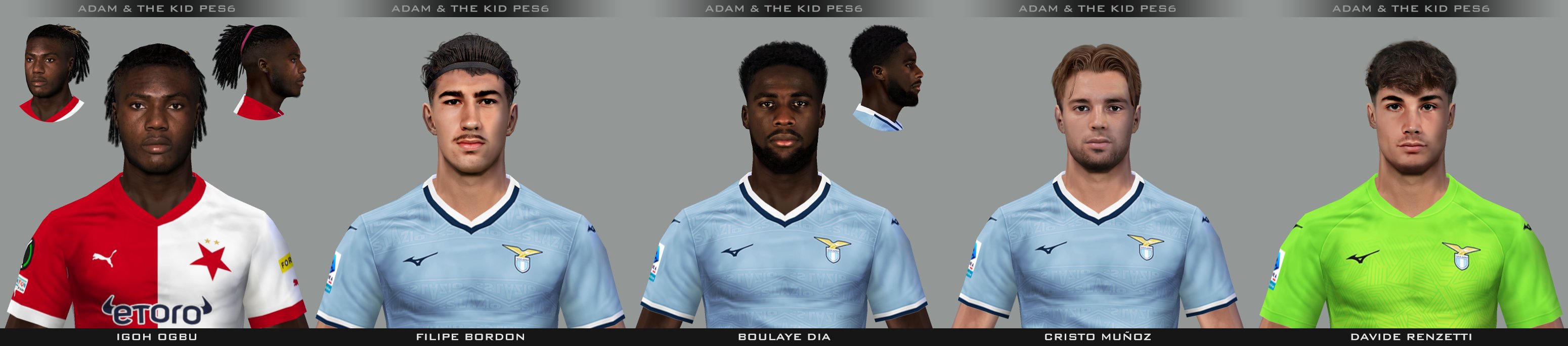 Adam & The Kid PES6 - Pack#109 Premium Edition!! #PES6 🔹Igoh Ogbu ...