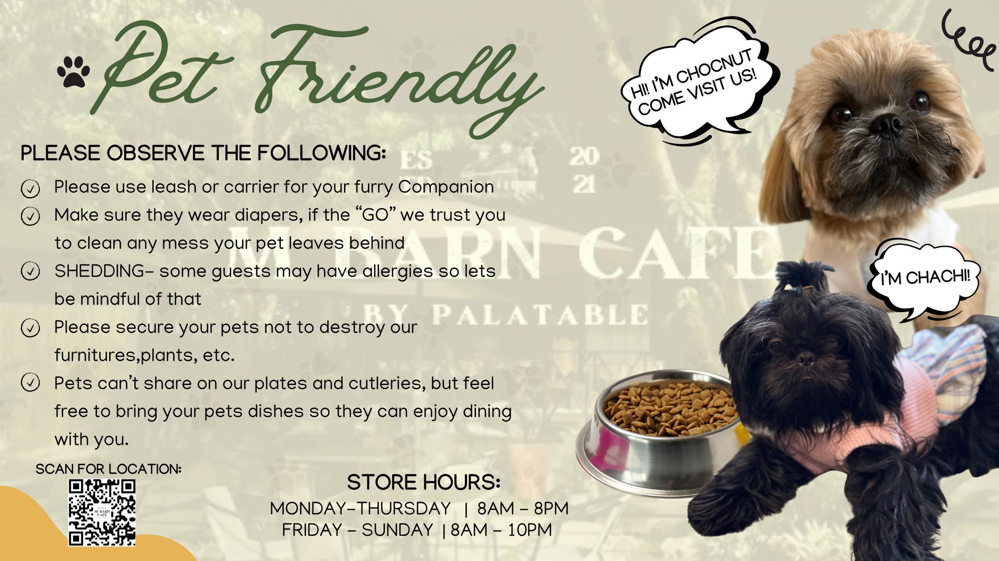 Palatable - Visit M Barn Resto and Cafè now! Location:... | Facebook