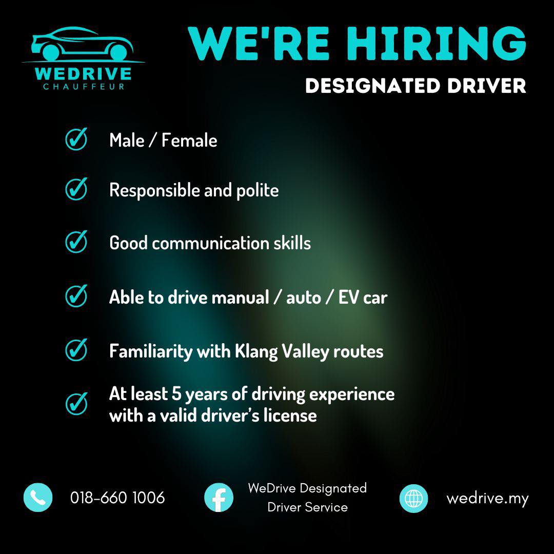 WeDrive Designated Driver Service