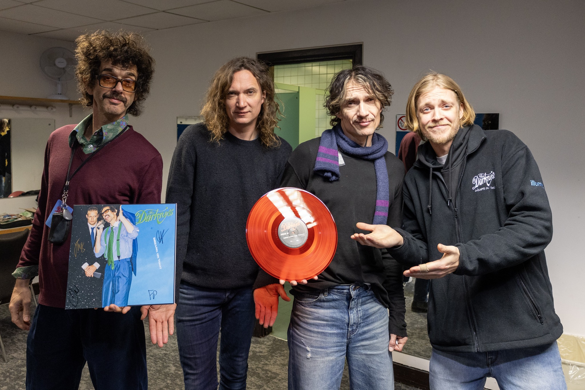 The Darkness - Back by popular demand! More copies of the red vinyl ...